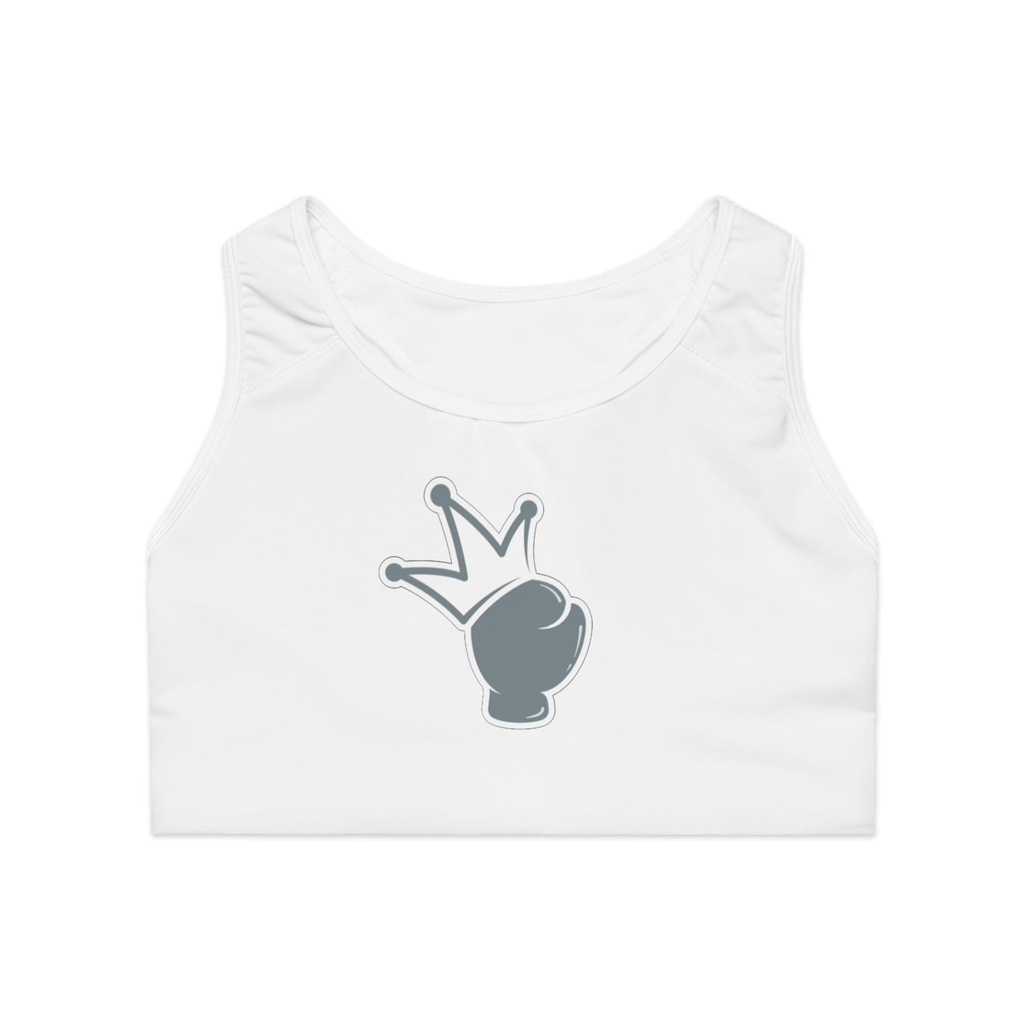 Women's Sports Bra AOP - Logo Printed Fitness Bra Top - Comfortable Athletic Wear - Sports wear Bra - Gift