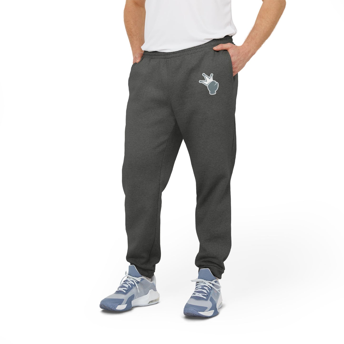 Adidas Unisex Fleece Joggers - Logo Printed Sweatpants - Comfortable Athletic Wear - Casual Fashion - Gift