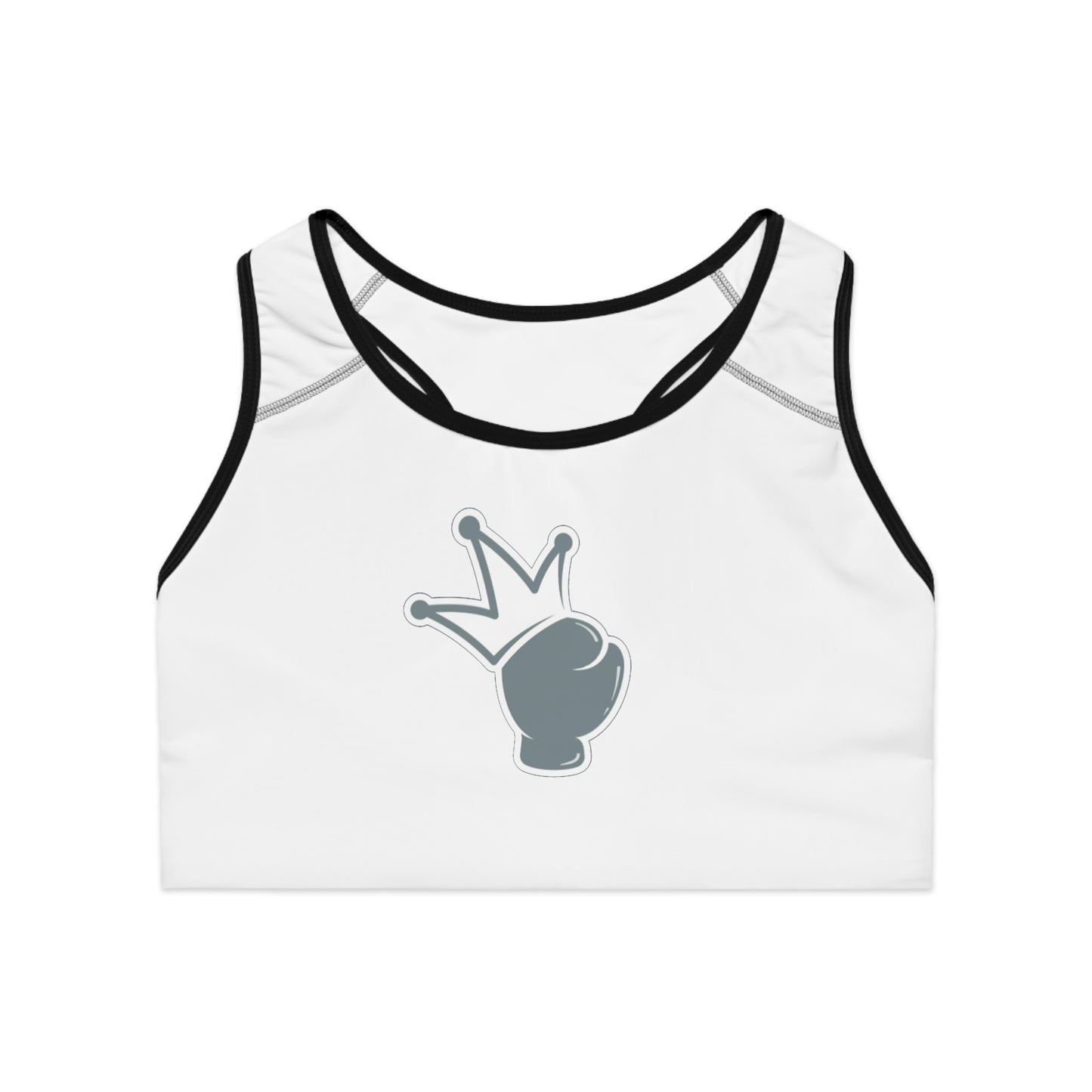 Women's Sports Bra AOP - Logo Printed Fitness Bra Top - Comfortable Athletic Wear - Sports wear Bra - Gift
