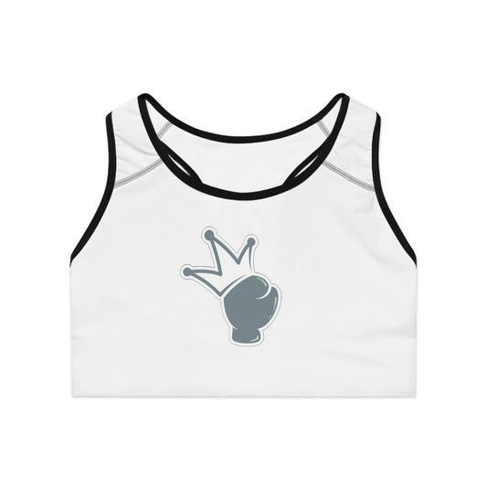 Women's Sports Bra AOP - Logo Printed Fitness Bra Top - Comfortable Athletic Wear - Sports wear Bra - Gift