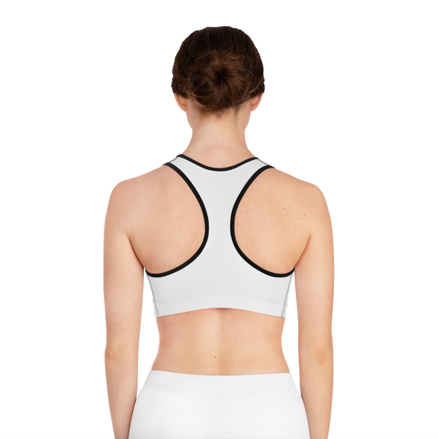 Women's Sports Bra AOP - Logo Printed Fitness Bra Top - Comfortable Athletic Wear - Sports wear Bra - Gift