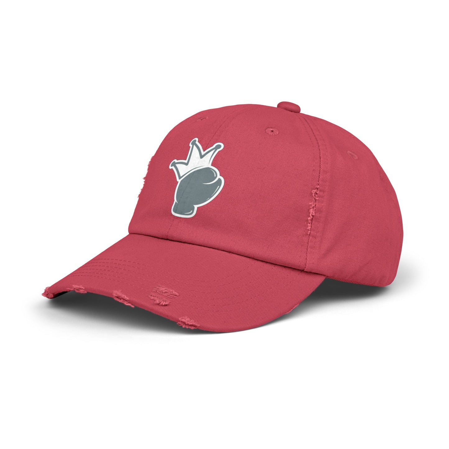 Logo Printed Distressed Cap, Vintage Baseball Hat, Casual Logo Cap, Distressed Logo Hat, Unisex Baseball Cap