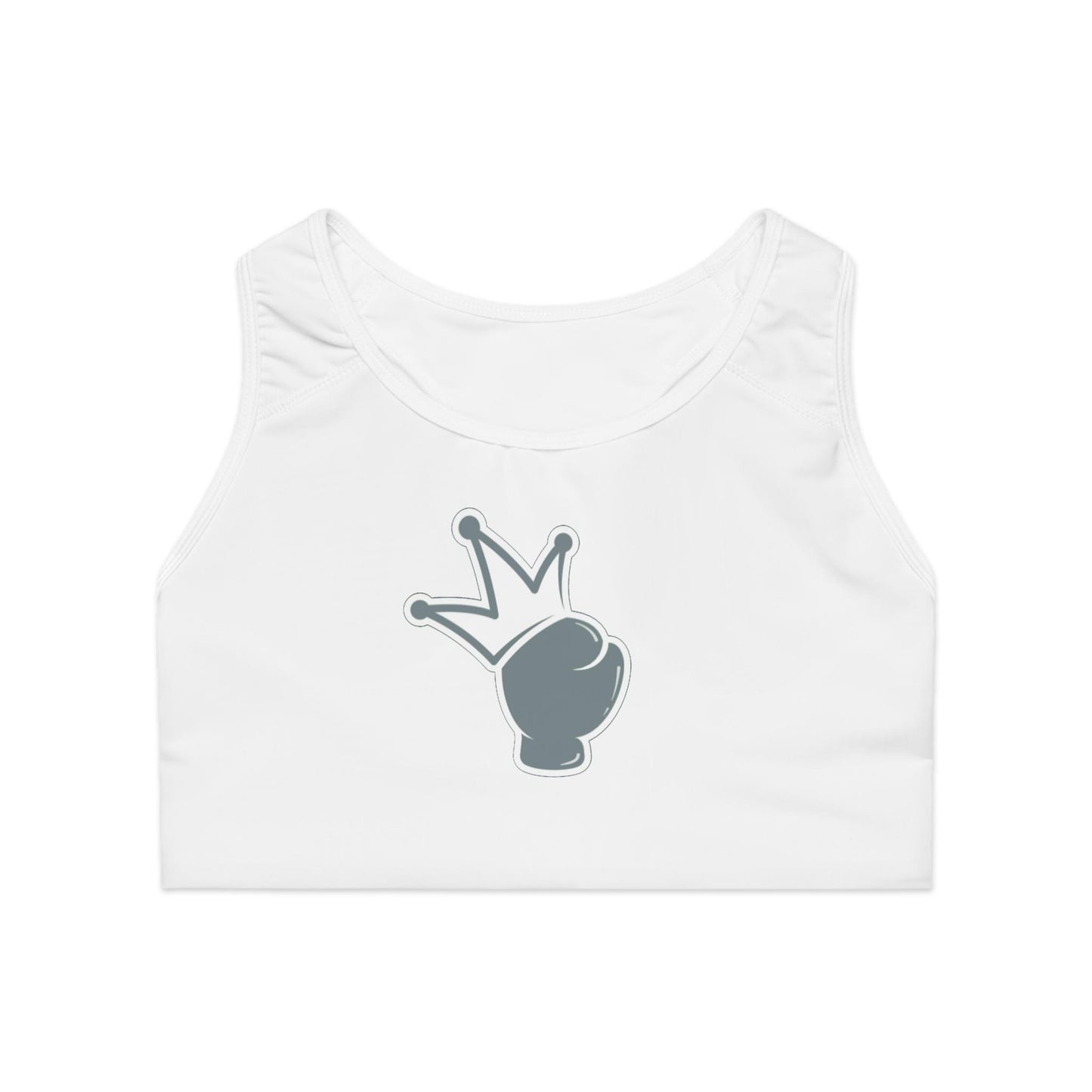 Women's Sports Bra AOP - Logo Printed Fitness Bra Top - Comfortable Athletic Wear - Sports wear Bra - Gift