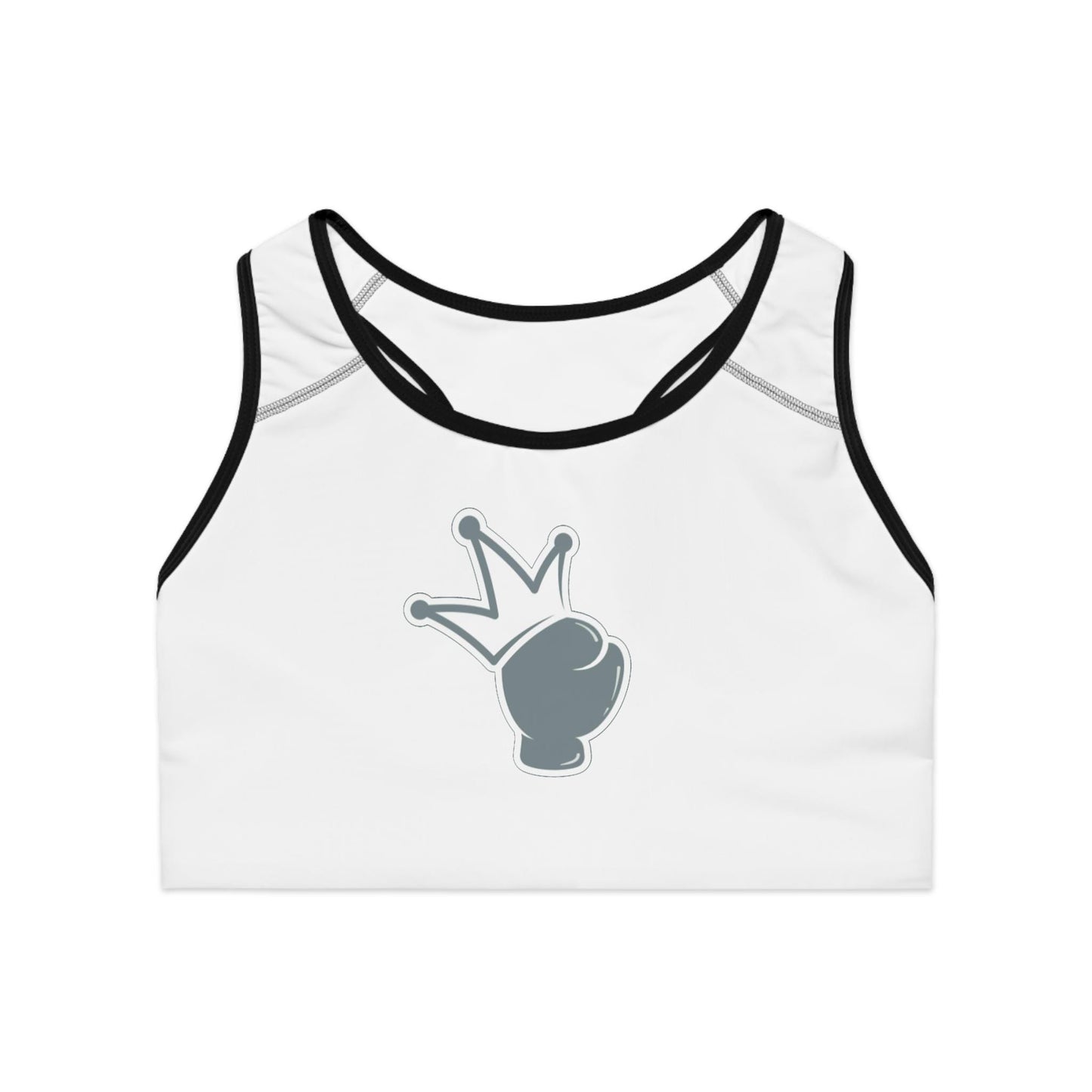 Women's Sports Bra AOP - Logo Printed Fitness Bra Top - Comfortable Athletic Wear - Sports wear Bra - Gift