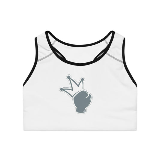 Women's Sports Bra AOP - Logo Printed Fitness Bra Top - Comfortable Athletic Wear - Sports wear Bra - Gift